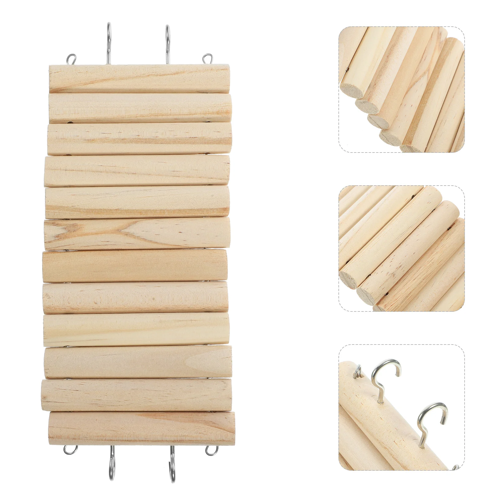 Ladder Fence Multipurpose Wooden Hamster Playground Guinea Pig Hideout Pet Accessories Toys
Ladder Fence Multipurpose Wooden Hamster Playground Guinea Pig Hideout Pet Accessories Toys