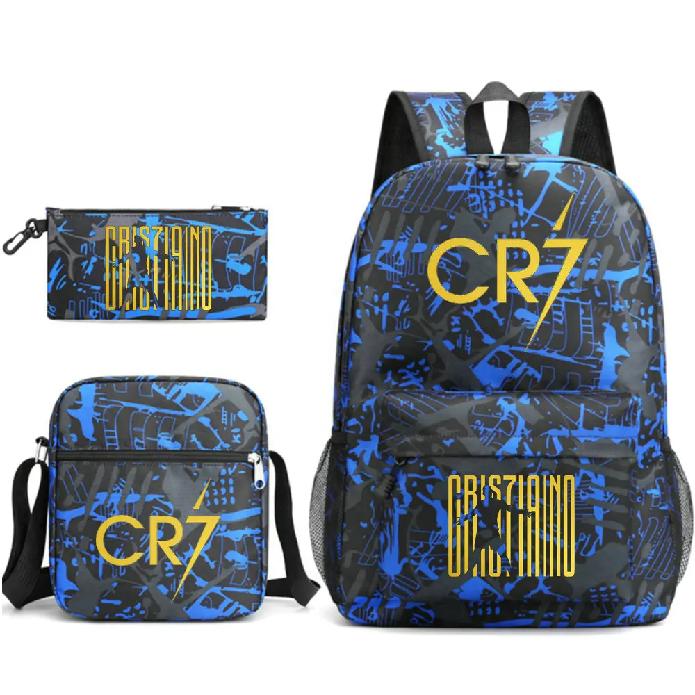 CR7 Backpacks 3pcs Simple Lightweight Capacity Laptop School Bags For Teens Women Men Commuting Travel Mochilas
CR7 Backpacks 3pcs Simple Lightweight Capacity Laptop School Bags For Teens Women Men Commuting Travel Mochilas