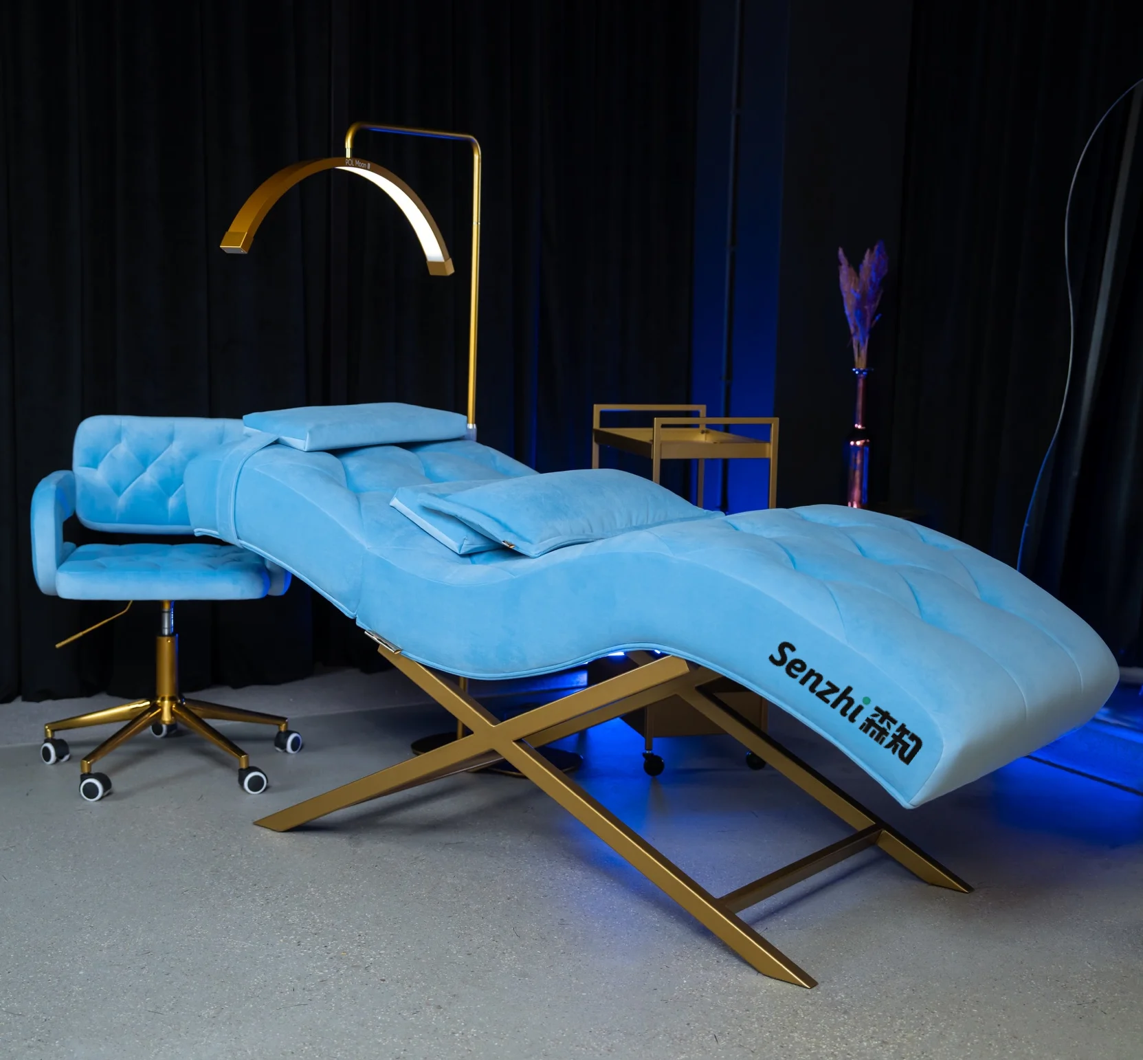 Modern Gold Base Lash Bed Curved Eyelash Bed Curved Baby Blue Dark Blue Beauty Salon Eyelash Bed
Modern Gold Base Lash Bed Curved Eyelash Bed Curved Baby Blue Dark Blue Beauty Salon Eyelash Bed