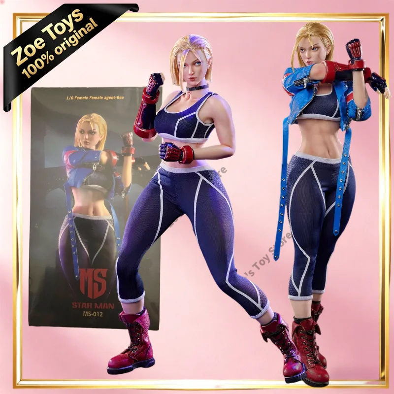 Genuine STAR MAN MS-012 1/6 Scale Cammy Street Fighter 6 Rooted Hair Movable Eyes Silicone Steel Skeleton Action Figure in Stock
Genuine STAR MAN MS-012 1/6 Scale Cammy Street Fighter 6 Rooted Hair Movable Eyes Silicone Steel Skeleton Action Figure in Stock