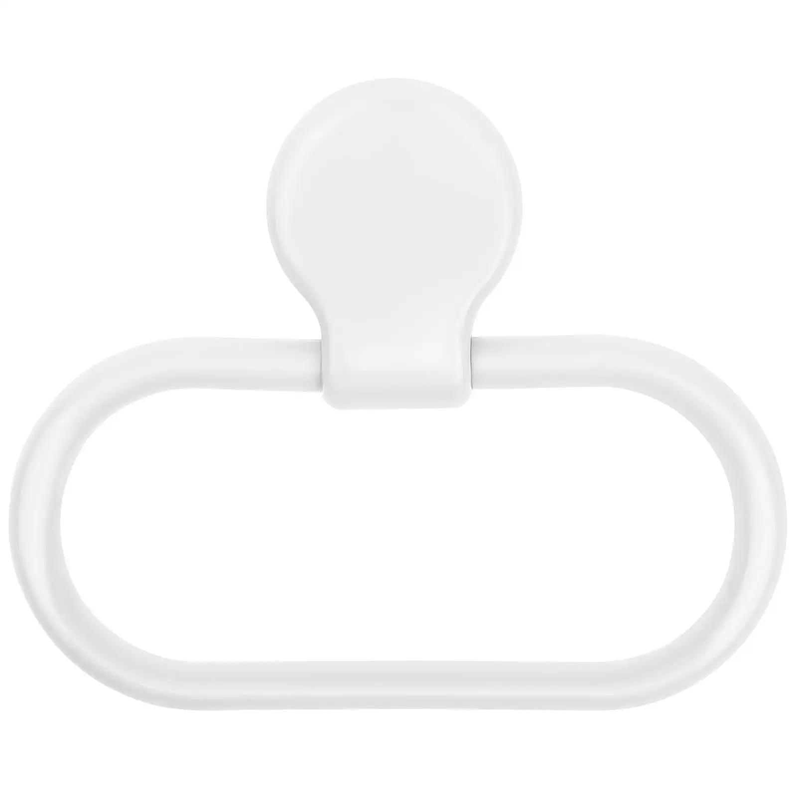 Towel Ring White Hand Towels Rack Self Adhesive Bathroom Kitchen Holder Premium ABS No Drilling Easy Contemporary Style
Towel Ring White Hand Towels Rack Self Adhesive Bathroom Kitchen Holder Premium ABS No Drilling Easy Contemporary Style