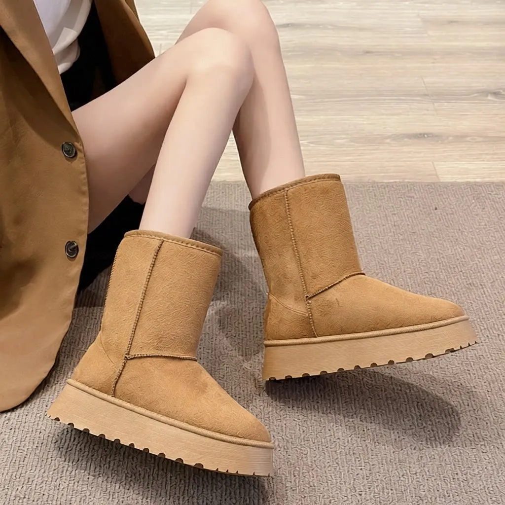 Winter New Style Women's Snow Boots round Toe Casual Comfortable Fashionable High Tube Cotton Shoes Waterproof Platform EVA B...
Winter New Style Women's Snow Boots round Toe Casual Comfortable Fashionable High Tube Cotton Shoes Waterproof Platform EVA B...