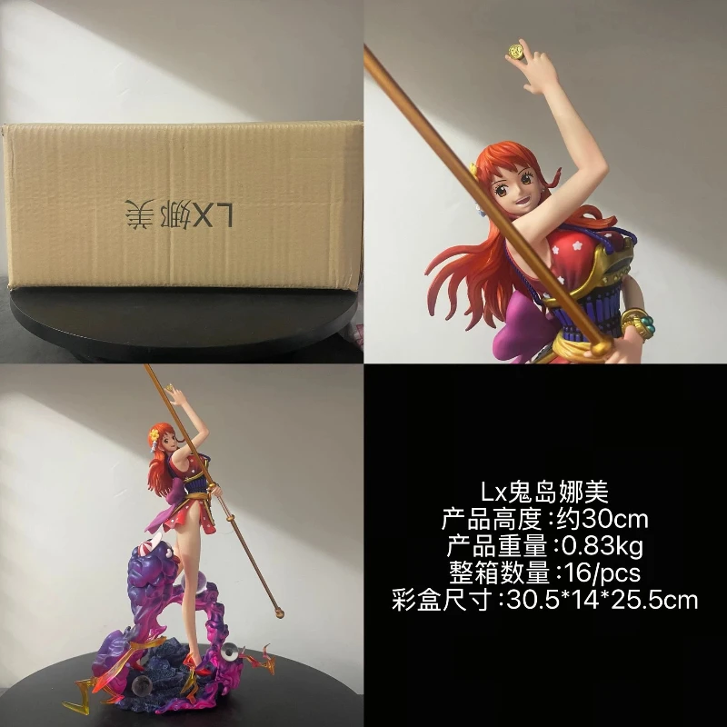 LX One Piece Nami Onigashima Samurai Gk Figure Collectible Anime Model Desktop Decoration Gift For Anime Fans Collectors
LX One Piece Nami Onigashima Samurai Gk Figure Collectible Anime Model Desktop Decoration Gift For Anime Fans Collectors