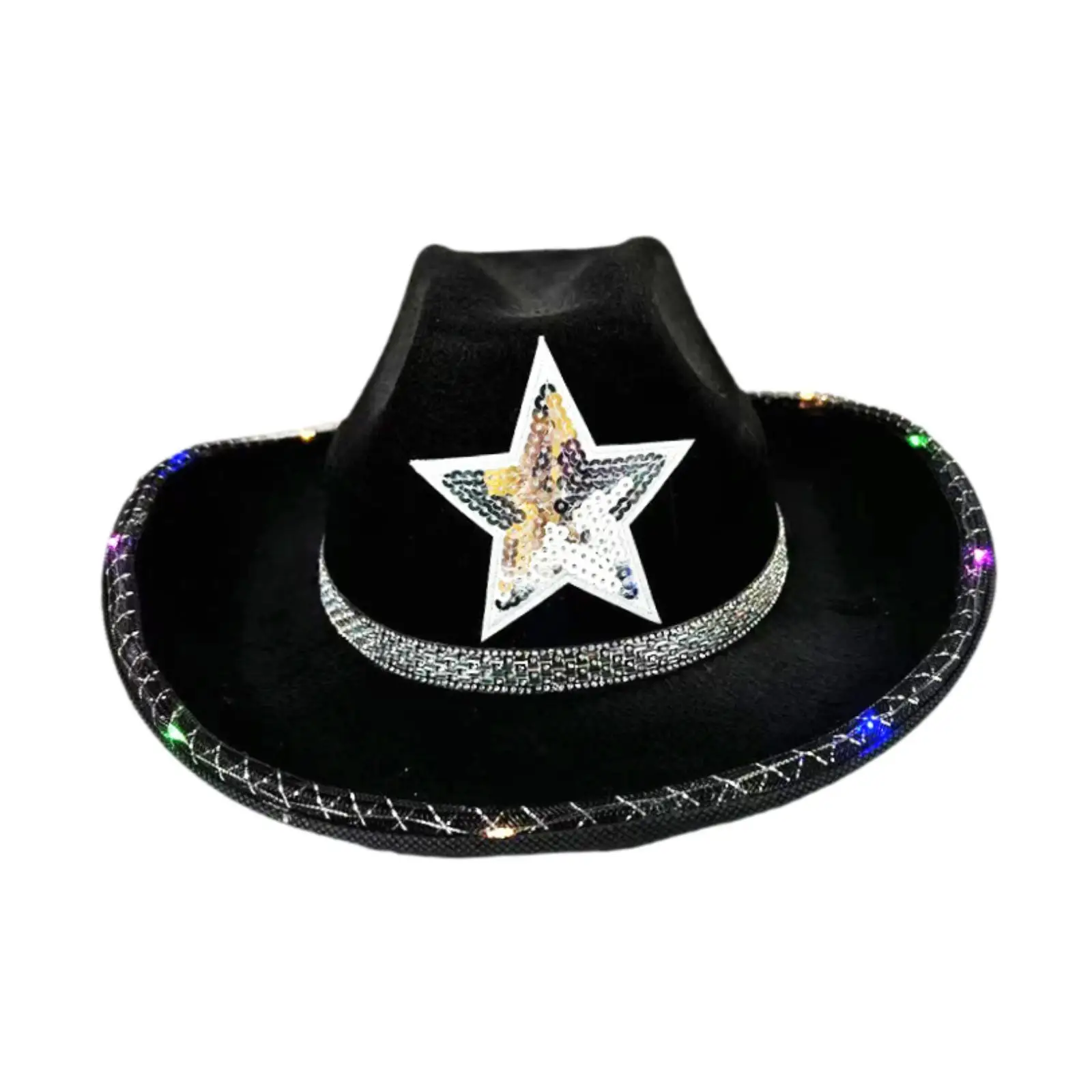 Cowgirl Hat Big Brim Cosplay Casual Decor Summer Party Hat for Summer Outdoor Dress up Camping Fishing Ladies Engagement Party
Cowgirl Hat Big Brim Cosplay Casual Decor Summer Party Hat for Summer Outdoor Dress up Camping Fishing Ladies Engagement Party