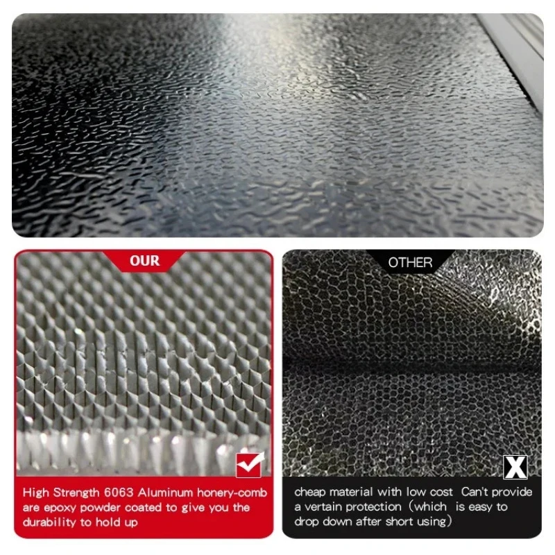 Factory Hot SaleAluminum Hard Tri-Fold Truck Bed Tonneau Cover Fit Maverick Ranger Tacoma BT- Amarok
Factory Hot SaleAluminum Hard Tri-Fold Truck Bed Tonneau Cover Fit Maverick Ranger Tacoma BT- Amarok