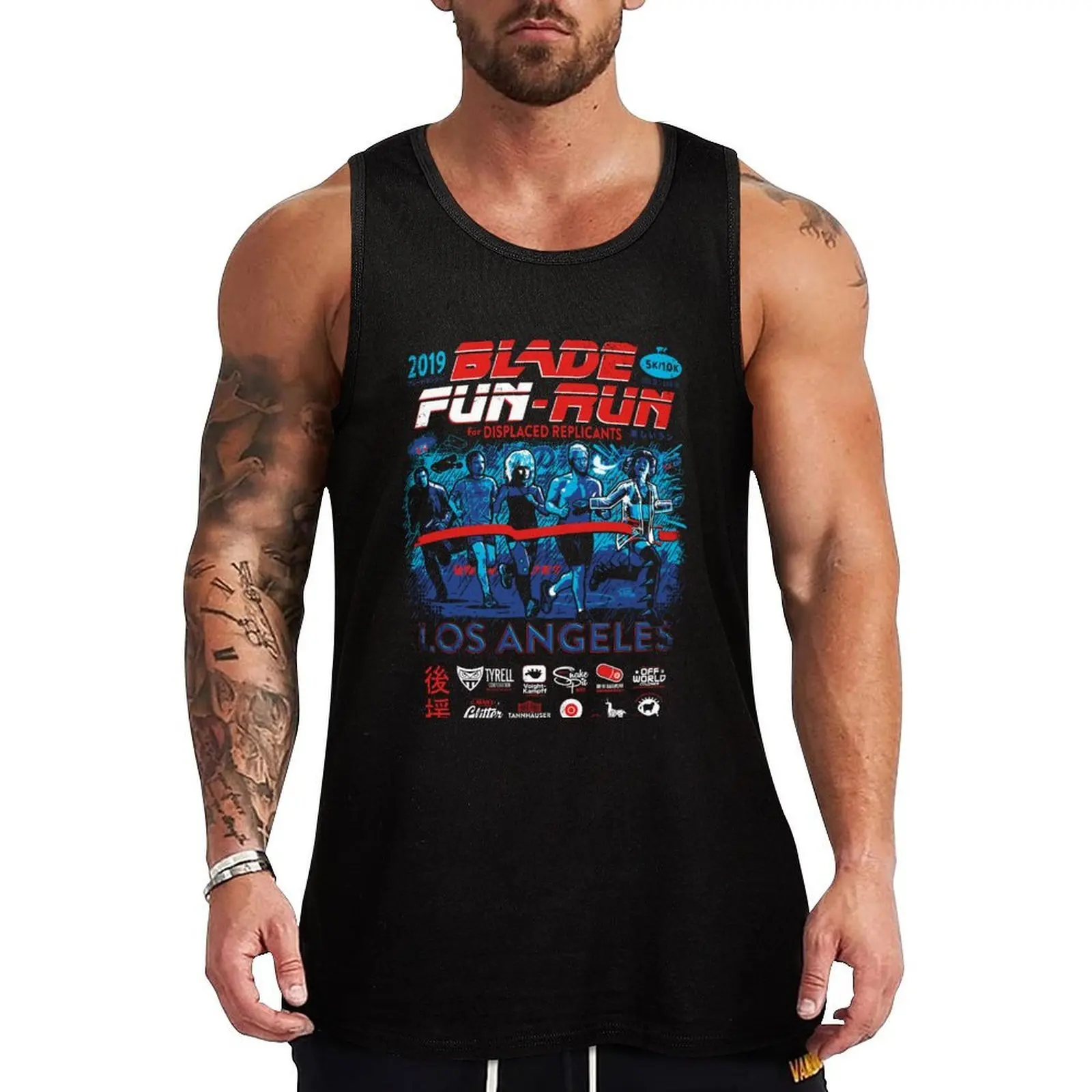 Blade Fun-Run for Displaced Replicants Tank Top Cool Dry Tank Top Lightweight Summer Sleeveless Top
Blade Fun-Run for Displaced Replicants Tank Top Cool Dry Tank Top Lightweight Summer Sleeveless Top
