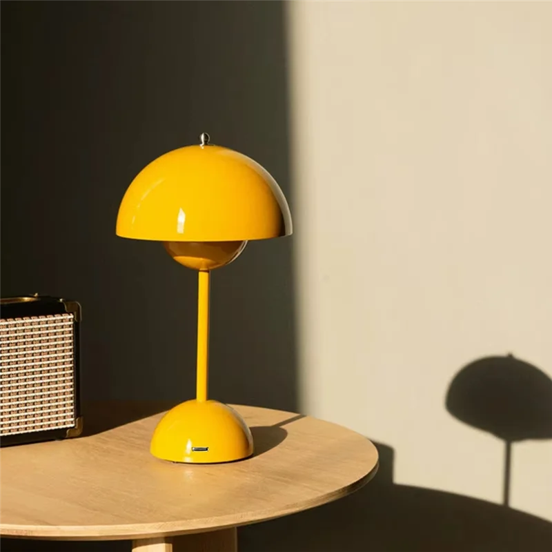Mushroom Flower Bud Rechargeable LED Table Lamp Desk Night For Bedroom Dining Touch Night Light Simple Modern Decoration-AA70
Mushroom Flower Bud Rechargeable LED Table Lamp Desk Night For Bedroom Dining Touch Night Light Simple Modern Decoration-AA70