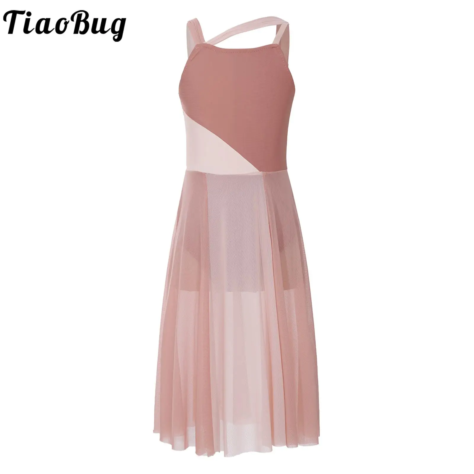 Kids Girls Ballet Dress Modern Contemporary Lyrical Dance Costume Color Block Sleeveless Gymnastic Leotard Performance Dancewear
Kids Girls Ballet Dress Modern Contemporary Lyrical Dance Costume Color Block Sleeveless Gymnastic Leotard Performance Dancewear