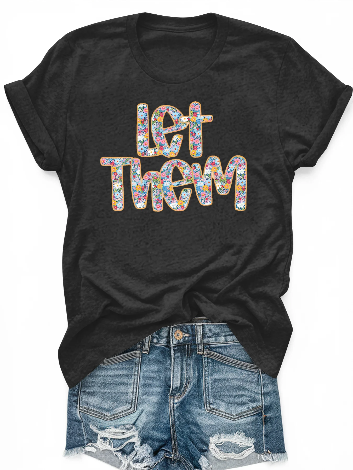 Women's large-size printed short-sleeved T-shirt, loose and casual, soft, comfortable and breathable, outdoor sports
Women's large-size printed short-sleeved T-shirt, loose and casual, soft, comfortable and breathable, outdoor sports