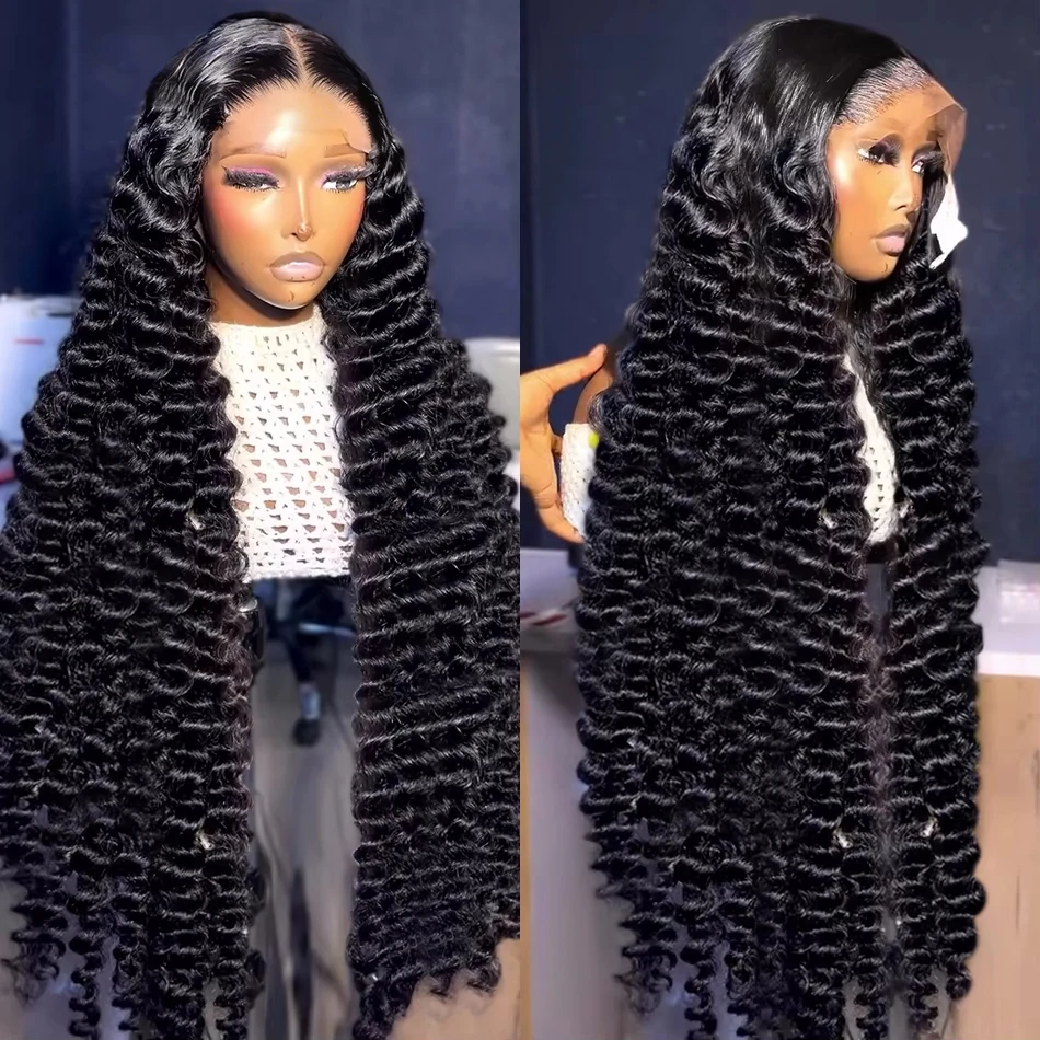 Curly Water Wave 13x6 HD Lace Frontal Wig Pre Plucked 220 Density Loose Deep Wave 13x4 Lace Front Glueless Wigs Human Hair
Curly Water Wave 13x6 HD Lace Frontal Wig Pre Plucked 220 Density Loose Deep Wave 13x4 Lace Front Glueless Wigs Human Hair