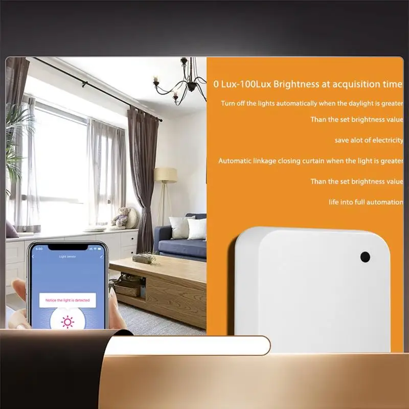 Wifi Smart Light Sensor Outdoor Light Intelligent Detector Fit For Outdoor Light Sensor-X64A
Wifi Smart Light Sensor Outdoor Light Intelligent Detector Fit For Outdoor Light Sensor-X64A