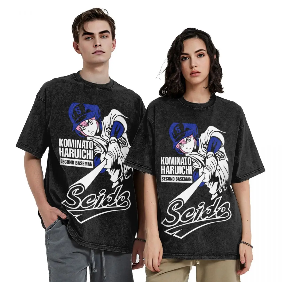 Haruichi Kominato Seido - Dia No Ace - Ace of Diamond T-Shirt plus size clothes Blouse men t shirt
Haruichi Kominato Seido - Dia No Ace - Ace of Diamond T-Shirt plus size clothes Blouse men t shirt