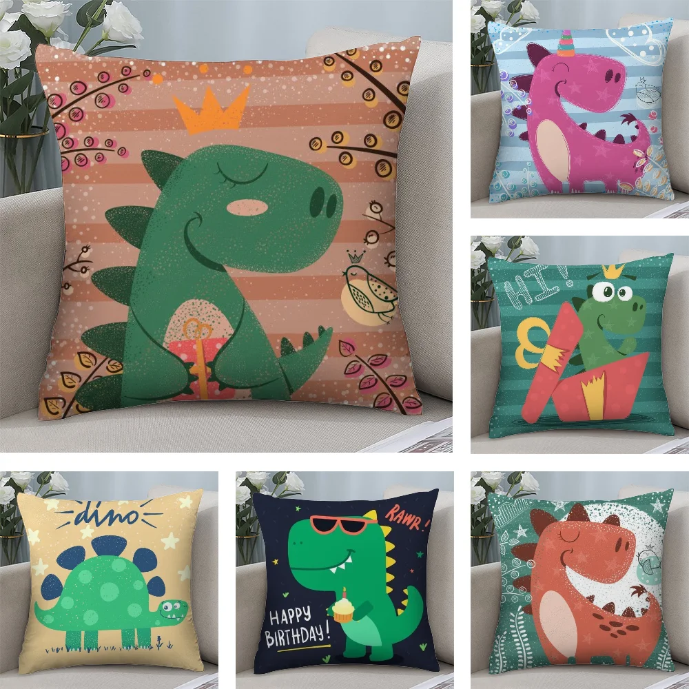 Cute Cartoon Dinosaur Pillow Case Plush Fabric Soft Double Sided Print Sofa Cushion Cover Throw Pillow Covers
Cute Cartoon Dinosaur Pillow Case Plush Fabric Soft Double Sided Print Sofa Cushion Cover Throw Pillow Covers