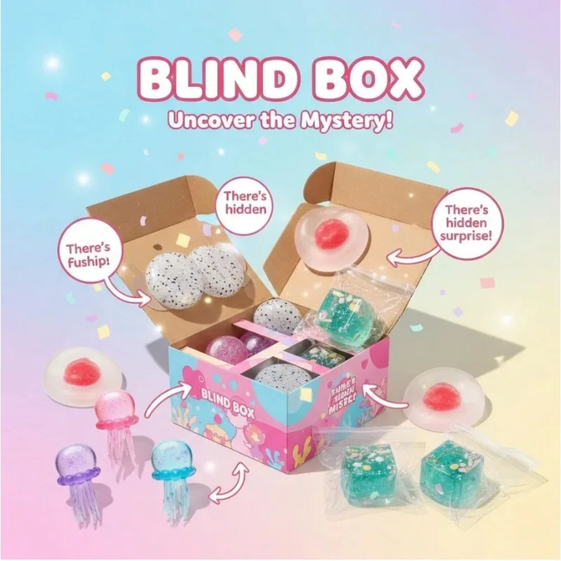 Cute Ocean & Dessert Squishy Blind Box – 3 Independent Random Draws (Min. 2 Items, Up To 5 Possible) Lucky Surprise Set
Cute Ocean & Dessert Squishy Blind Box – 3 Independent Random Draws (Min. 2 Items, Up To 5 Possible) Lucky Surprise Set