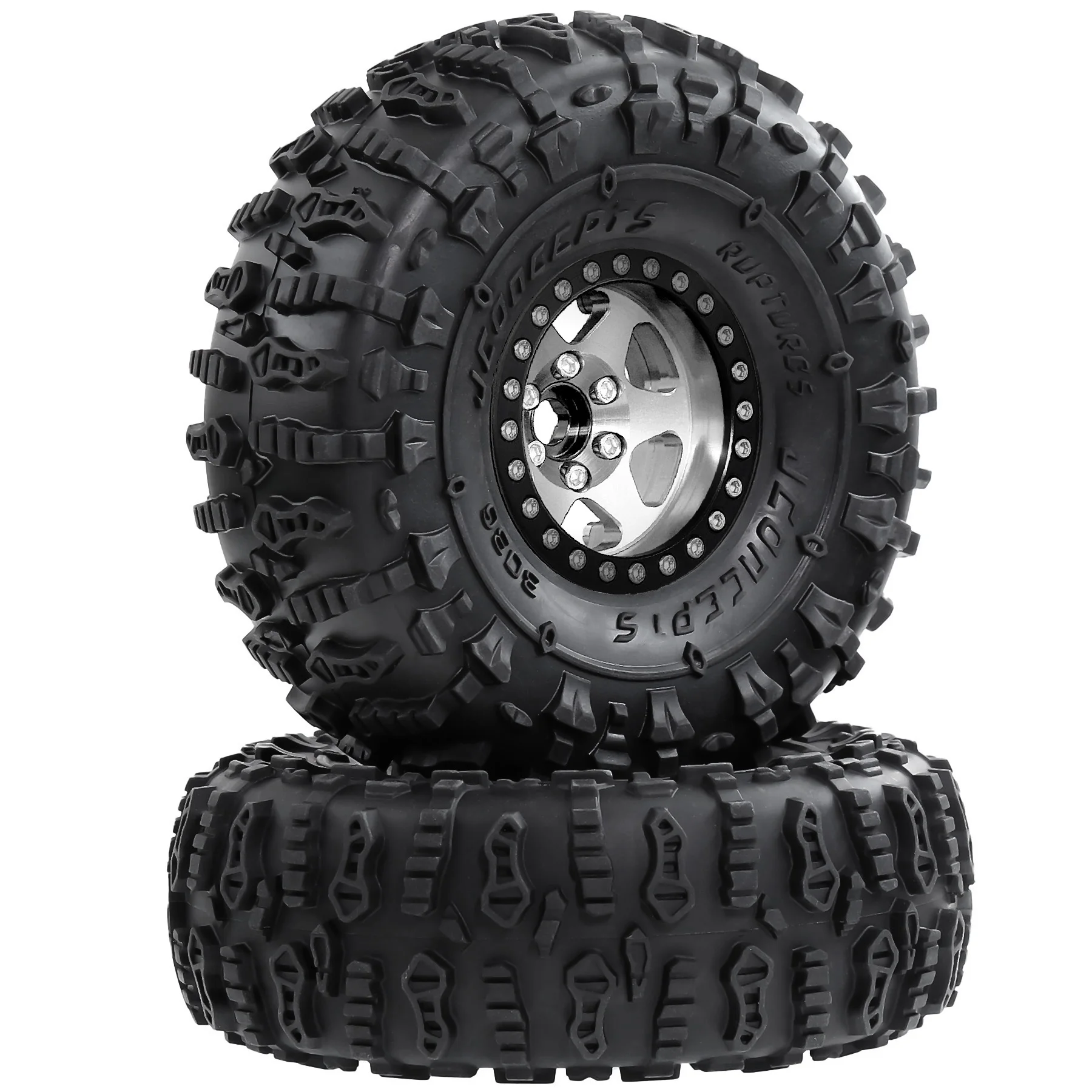 RED SPIDER 4Pcs 1.9Inch Metal Beadlock Wheels with Tires 12mm Hex for 1/10 Traxxas TRX4 Axial RC4WD D90 D110 SCX10 Upgrade Parts
RED SPIDER 4Pcs 1.9Inch Metal Beadlock Wheels with Tires 12mm Hex for 1/10 Traxxas TRX4 Axial RC4WD D90 D110 SCX10 Upgrade Parts