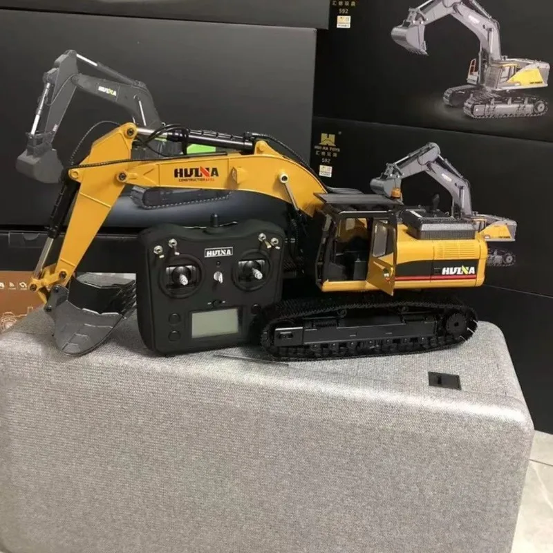2026 New Huina 580 all-metal 32-channel remote control excavator construction vehicle large simulated children's toys
2026 New Huina 580 all-metal 32-channel remote control excavator construction vehicle large simulated children's toys