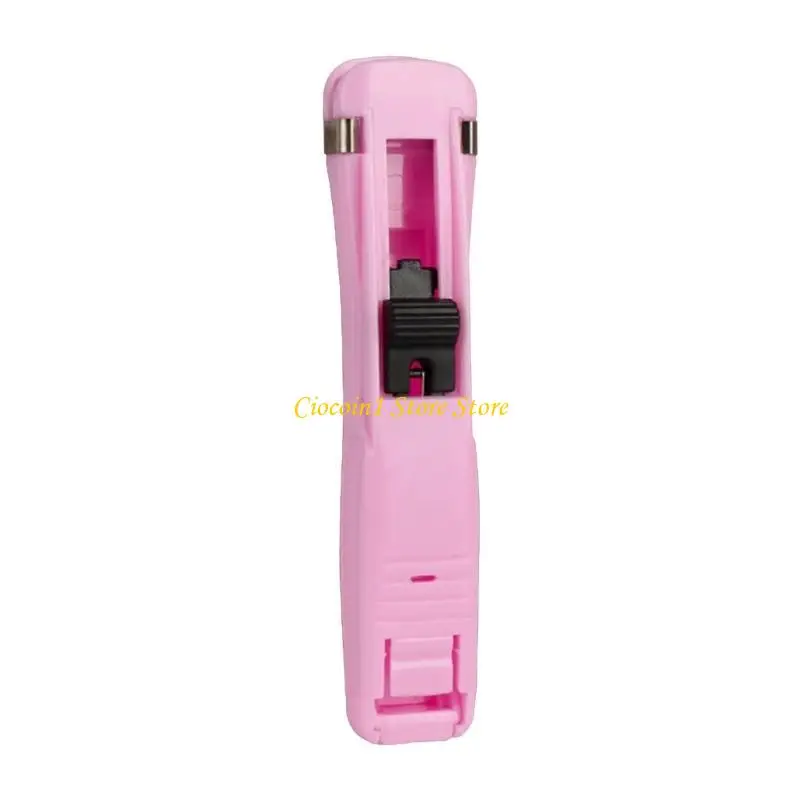 A3PC Handheld Paper Clam Clip Dispenser Push Stapler Binder Clips Paper Clamps
A3PC Handheld Paper Clam Clip Dispenser Push Stapler Binder Clips Paper Clamps