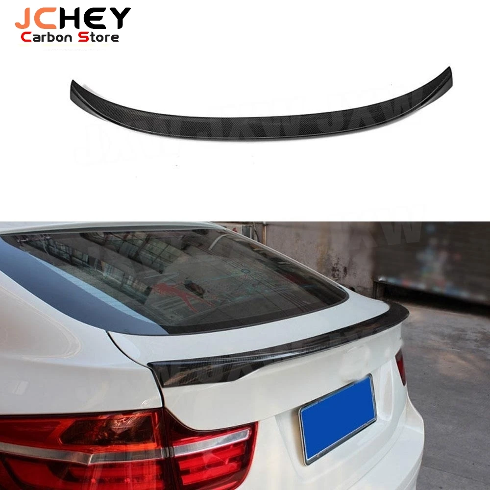 JCHEY For X6 Carbon Fiber Rear Spoiler Boot Wings For BMW X6 E71 F16 2008-2018 Car
JCHEY For X6 Carbon Fiber Rear Spoiler Boot Wings For BMW X6 E71 F16 2008-2018 Car