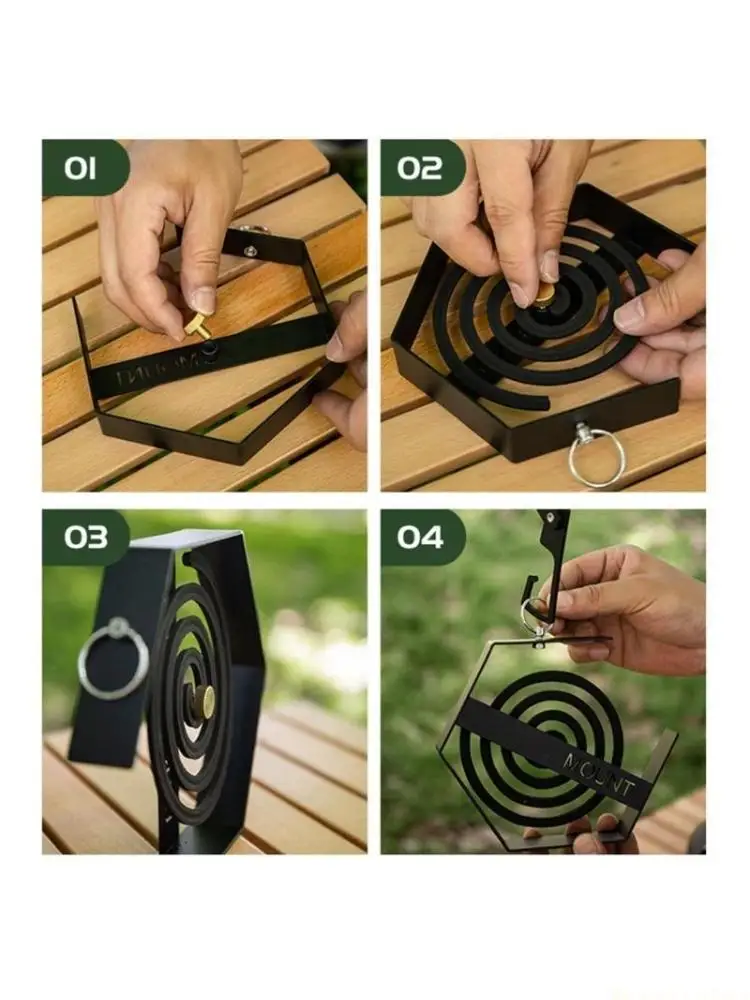 31BE Outdoor Incenses Rack Portable Mosquitoes Incenses Burners Hanging Mosquitoes Coil Holder for Indoor Outdoor Camping
31BE Outdoor Incenses Rack Portable Mosquitoes Incenses Burners Hanging Mosquitoes Coil Holder for Indoor Outdoor Camping
