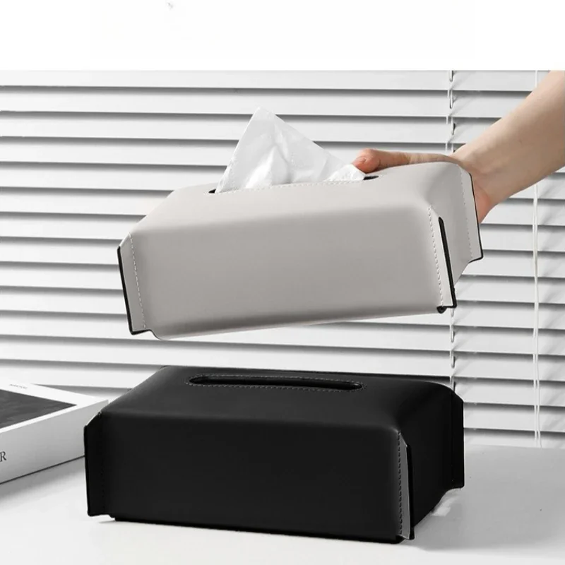 Tissue Box Leather Napkin Case Luxury Paper Cover Living Room Tissue Paper Holder Desktop Home Tabletop Decoration
Tissue Box Leather Napkin Case Luxury Paper Cover Living Room Tissue Paper Holder Desktop Home Tabletop Decoration
