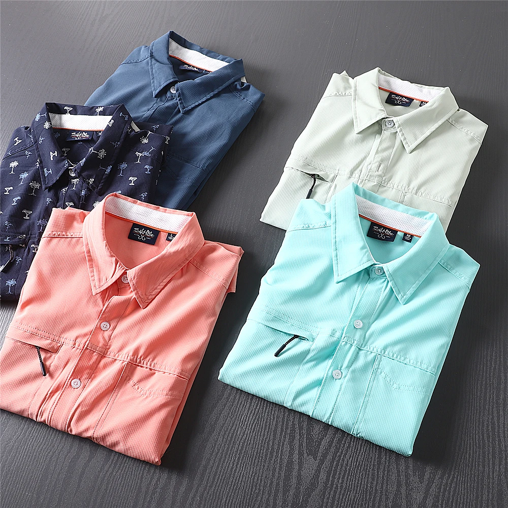 Men's Outdoor Fishing Shirt Quick Dry Elastic Sun Protection Short Sleeve Loose Fit Polyester Fiber 5% Spandex 95% Polyester ...
Men's Outdoor Fishing Shirt Quick Dry Elastic Sun Protection Short Sleeve Loose Fit Polyester Fiber 5% Spandex 95% Polyester ...