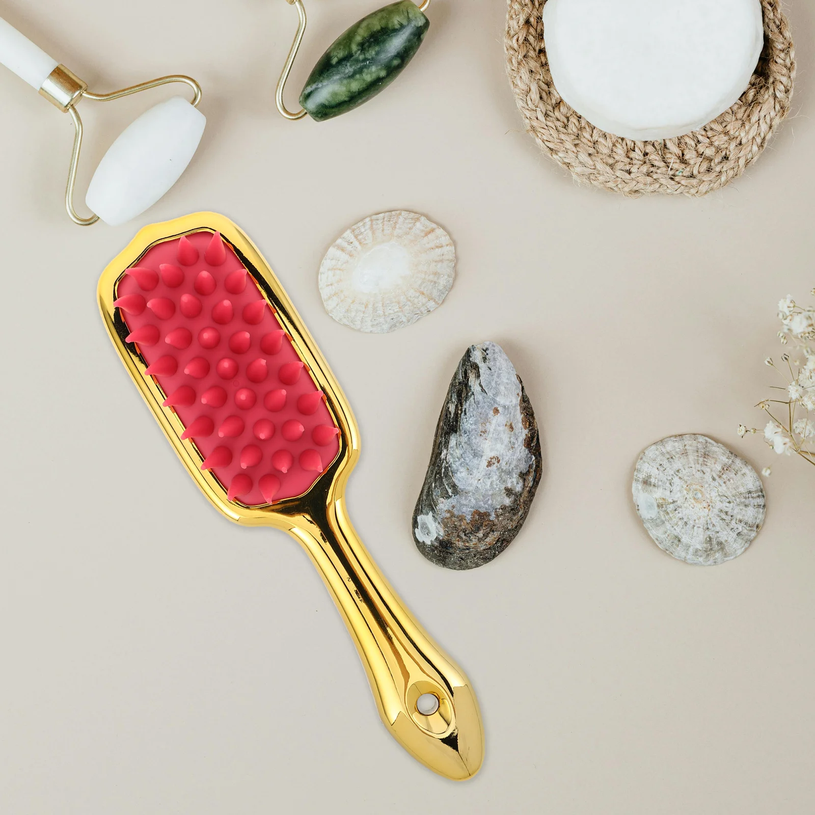 Silicone Scalp Massager with Long Handle - Multi-Functional Hair Wash Brush for Dandruff Removal and Relaxing
Silicone Scalp Massager with Long Handle - Multi-Functional Hair Wash Brush for Dandruff Removal and Relaxing