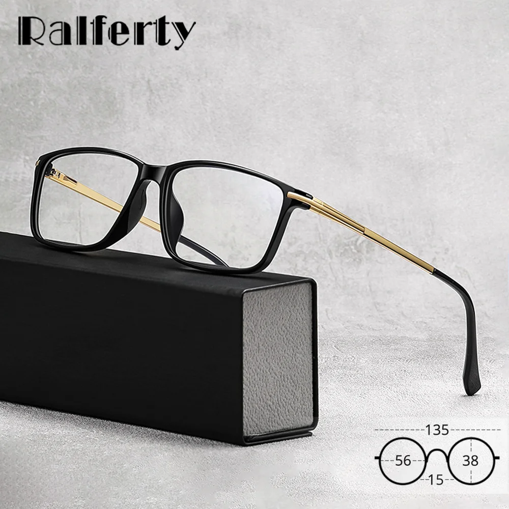 Ralferty Classic TR90 Blue Light Glasses Men Retro Unisex Lightweight Rectangle Anti-Glare Non-Prescription Optical Frame Zero
Ralferty Classic TR90 Blue Light Glasses Men Retro Unisex Lightweight Rectangle Anti-Glare Non-Prescription Optical Frame Zero
