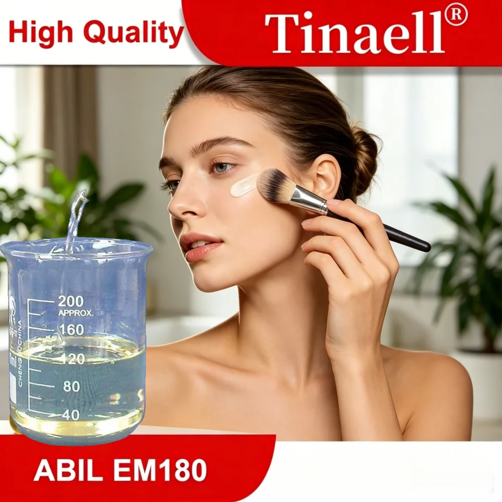 Hot Supply ABIL EM180 Emulsifier For High Quality Skin Care High Molecular Weight Silicone Oil In Water Emulsifier Cosmetic
Hot Supply ABIL EM180 Emulsifier For High Quality Skin Care High Molecular Weight Silicone Oil In Water Emulsifier Cosmetic