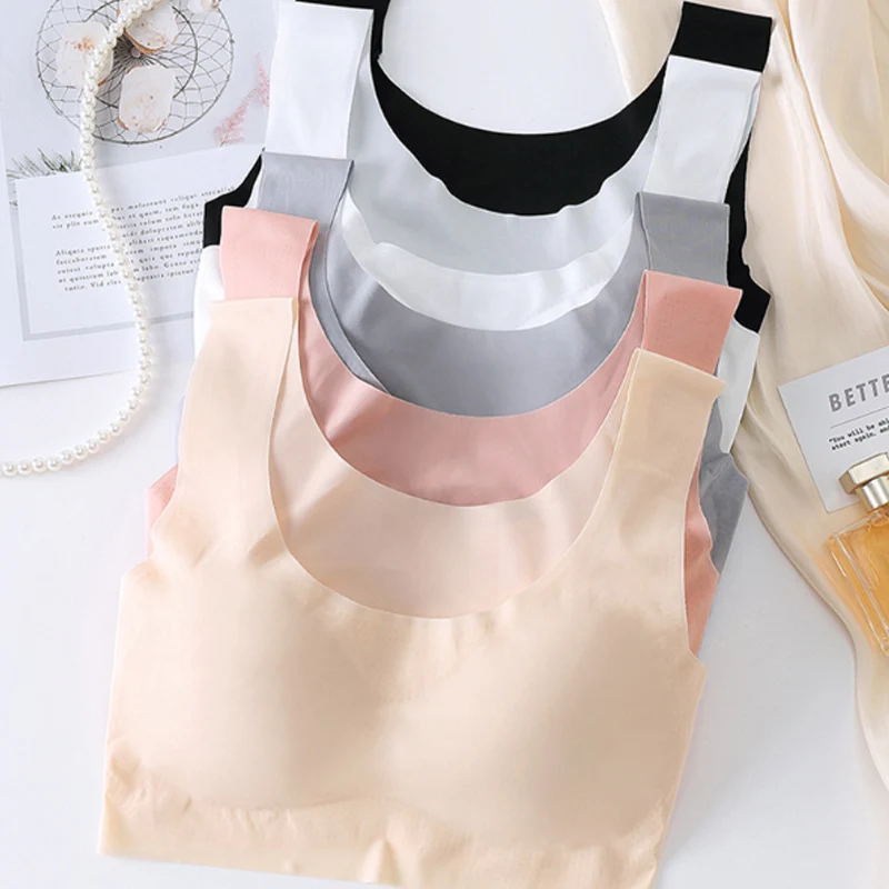 Seamless No Steel Ring Women's Brassiere Underwear Ice Silk Gathered Running Vest Yoga Sports Underwear Vest
Seamless No Steel Ring Women's Brassiere Underwear Ice Silk Gathered Running Vest Yoga Sports Underwear Vest