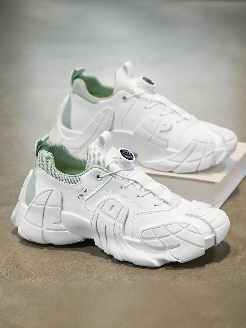 Men's Summer Slip-On Sports Shoes Rotation Buckle Casual Thick Bottom Anti-Slip Dad Shoes Comfortable Breathable Mesh Inner
Men's Summer Slip-On Sports Shoes Rotation Buckle Casual Thick Bottom Anti-Slip Dad Shoes Comfortable Breathable Mesh Inner