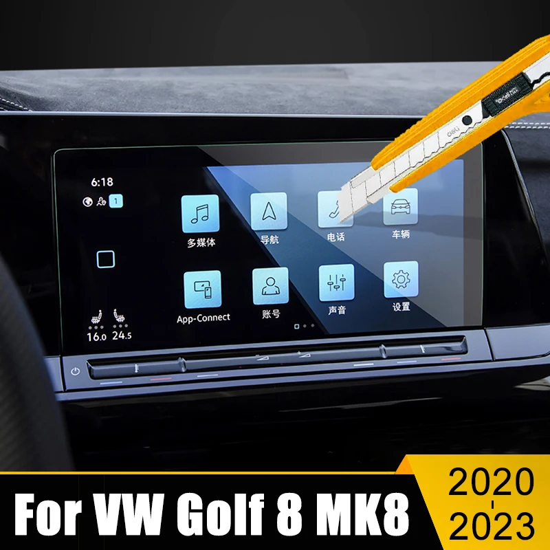 Tempered Glass Sticker For Volkswagen VW Golf 8 MK8 2020 2021 2022 2023 GTI R R-line Car Navigation GPS LCD Guard Accessories
Tempered Glass Sticker For Volkswagen VW Golf 8 MK8 2020 2021 2022 2023 GTI R R-line Car Navigation GPS LCD Guard Accessories