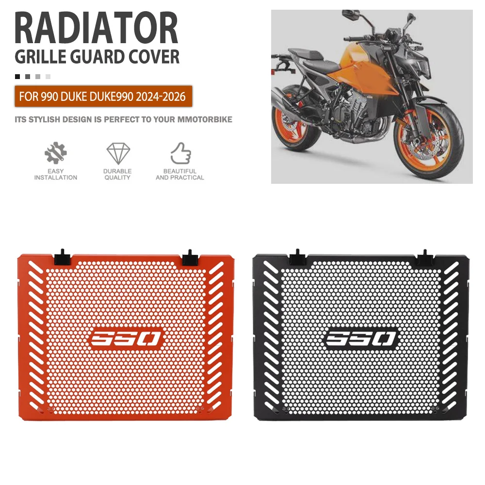 For 990Duke Duke 990 2024 2025 2026 CNC Aluminum Motorcycle Radiator Grille Cover Radiator Grill Guard Protector Accessories
For 990Duke Duke 990 2024 2025 2026 CNC Aluminum Motorcycle Radiator Grille Cover Radiator Grill Guard Protector Accessories