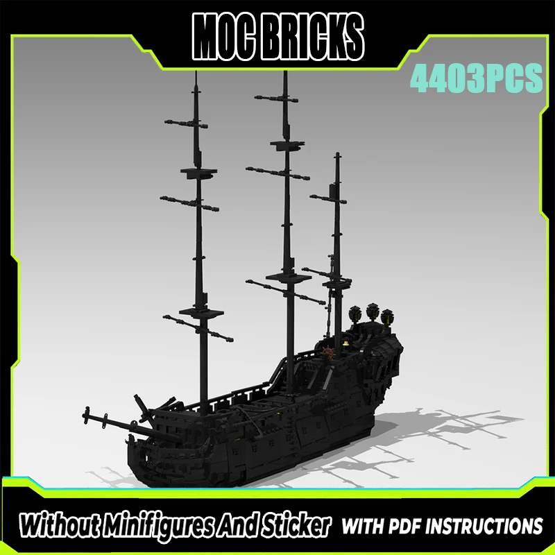 Exquisite New Product MOC Jizhong Pirate Ship Model Black Peral Technology Modular Children's Toy Gift DIY Assembly Set 
Exquisite New Product MOC Jizhong Pirate Ship Model Black Peral Technology Modular Children's Toy Gift DIY Assembly Set