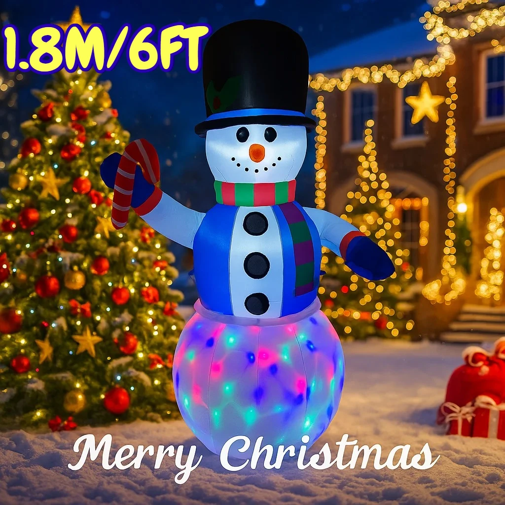 1,8 м/6 футов снеговик, конфеты, рождественские украшения, домашние надувные игрушки со светодиодной подсветкой, рождественские украшения для двора, декор для вечеринки, сделай сам
1,8 м/6 футов снеговик, конфеты, рождественские украшения, домашние надувные игрушки со светодиодной подсветкой, рождественские украшения для двора, декор для вечеринки, сделай сам