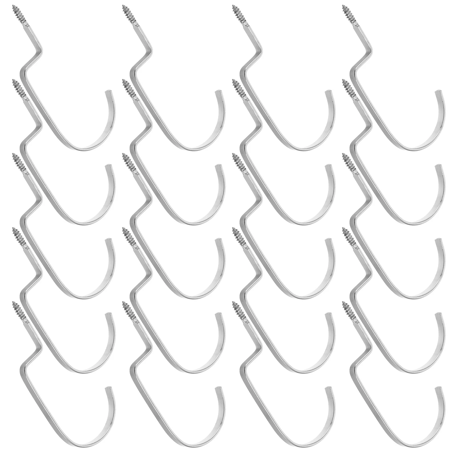 20 Pcs Hanger Accessories Heavy Duty Hooks Universal Flat Design Screw In Metal Replacement Closet Storage Solution Wardrobe
20 Pcs Hanger Accessories Heavy Duty Hooks Universal Flat Design Screw In Metal Replacement Closet Storage Solution Wardrobe