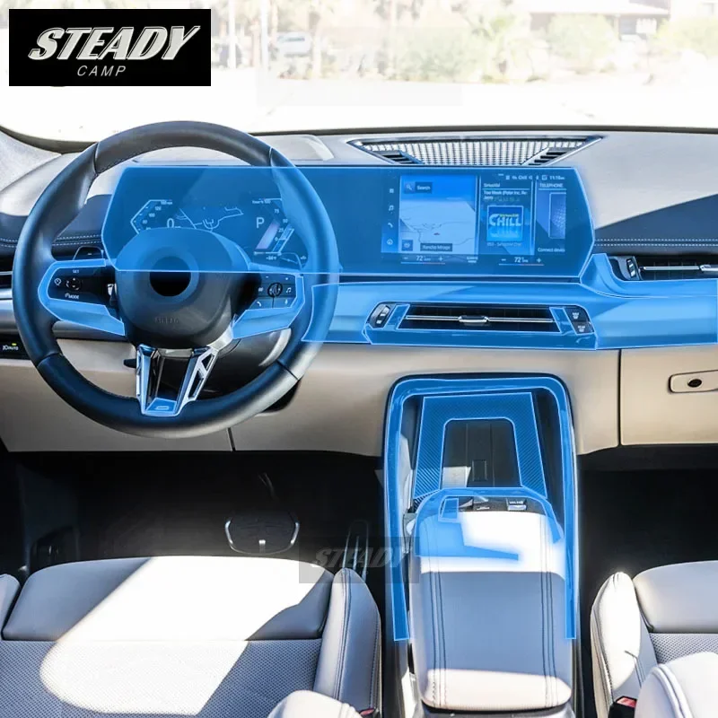 For BMW U10 U11 X1 X2 Ix1 2023 Car Interior Center Console Transparent TPU Protective Film Anti-scratch Repair Film PPF Refit
For BMW U10 U11 X1 X2 Ix1 2023 Car Interior Center Console Transparent TPU Protective Film Anti-scratch Repair Film PPF Refit