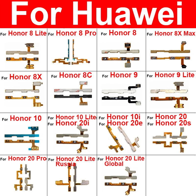 Гибкий кабель с регулировкой громкости для Huawei Honor 8 8x 8C 9 9i 9X 10 10i 20i 20 20s Lite Pro Max, Сменные запасные части
Гибкий кабель с регулировкой громкости для Huawei Honor 8 8x 8C 9 9i 9X 10 10i 20i 20 20s Lite Pro Max, Сменные запасные части