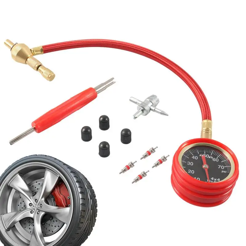 Tire Pressure Gauge Pressure Meter 0-75psi Easy To Read Tire Gauge Accurate for Automobile Truck Bicycles Auto Pressure Tester
Tire Pressure Gauge Pressure Meter 0-75psi Easy To Read Tire Gauge Accurate for Automobile Truck Bicycles Auto Pressure Tester