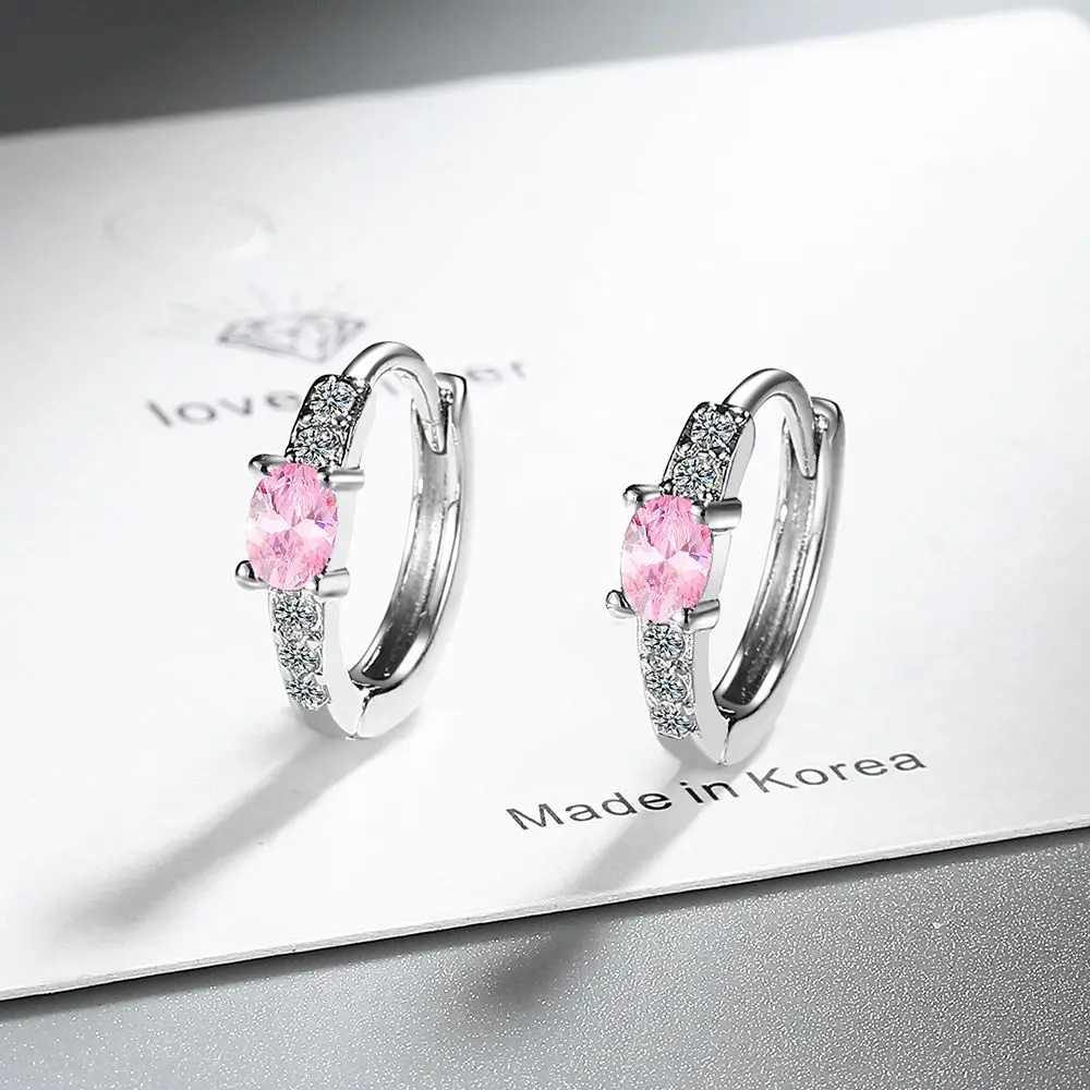 Oval Created Pink Sapphire 925 Sterling Silver Geometric Hoop Earring for Women Statement Gemstone Jewelry Creole Huggies Aretes
Oval Created Pink Sapphire 925 Sterling Silver Geometric Hoop Earring for Women Statement Gemstone Jewelry Creole Huggies Aretes