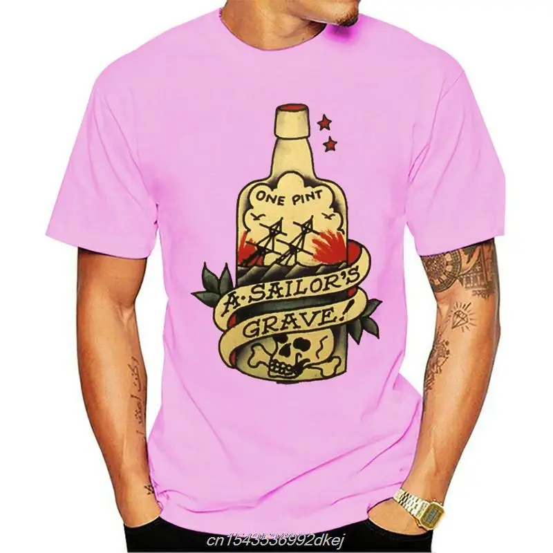 Sailor Jerry Tattoo Sailor's Grave Rum Bottle Black Slim Fit T Shirt S 2xl New Summer Blacks Cotton Tshirt Men Women CasualF
Sailor Jerry Tattoo Sailor's Grave Rum Bottle Black Slim Fit T Shirt S 2xl New Summer Blacks Cotton Tshirt Men Women CasualF