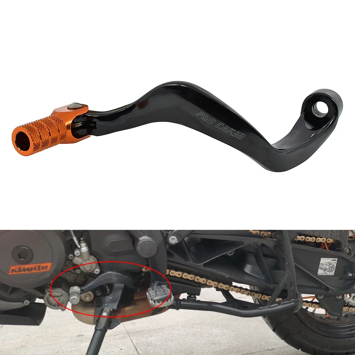 Motorcycle CNC Gear Shifter Shift Lever For KTM 950 990 1190 Adventure S 2003-2011 2012 2013 2014 2015 2016 2017 2018 Motorbike
Motorcycle CNC Gear Shifter Shift Lever For KTM 950 990 1190 Adventure S 2003-2011 2012 2013 2014 2015 2016 2017 2018 Motorbike