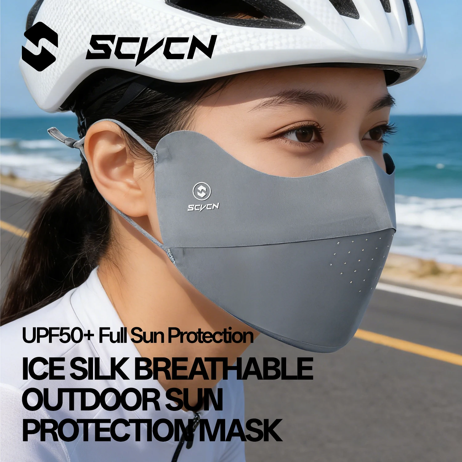 SCVCN Cycling Face Mask Made of Breathable Ice Silk Material UV Protected Washable and Reusable Suitable For Running and Cycling
SCVCN Cycling Face Mask Made of Breathable Ice Silk Material UV Protected Washable and Reusable Suitable For Running and Cycling