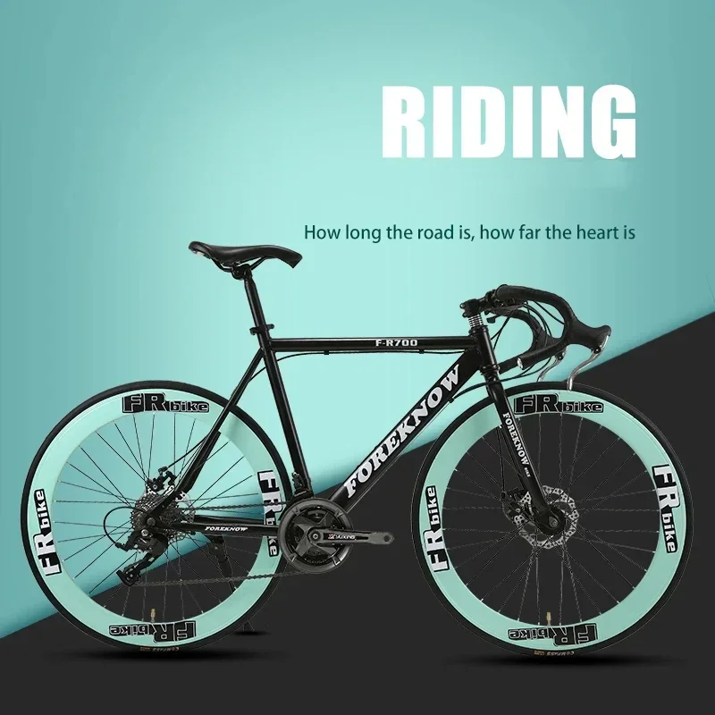 27 Speed Dead Fly Bicycle Double Disc Brake Road Racing Bike High Carbon Steel Frame Curved Road Bicycle Adult Outdoor Bike
27 Speed Dead Fly Bicycle Double Disc Brake Road Racing Bike High Carbon Steel Frame Curved Road Bicycle Adult Outdoor Bike