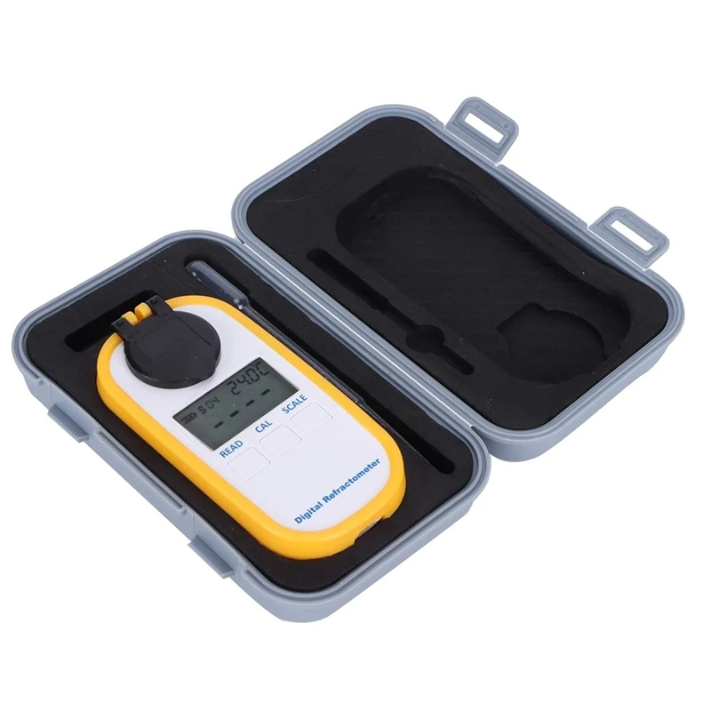 Digital Refractometer Portable Handheld Sugar Meter For Wide Range Measurement Temperature Adjustable Promotion
Digital Refractometer Portable Handheld Sugar Meter For Wide Range Measurement Temperature Adjustable Promotion