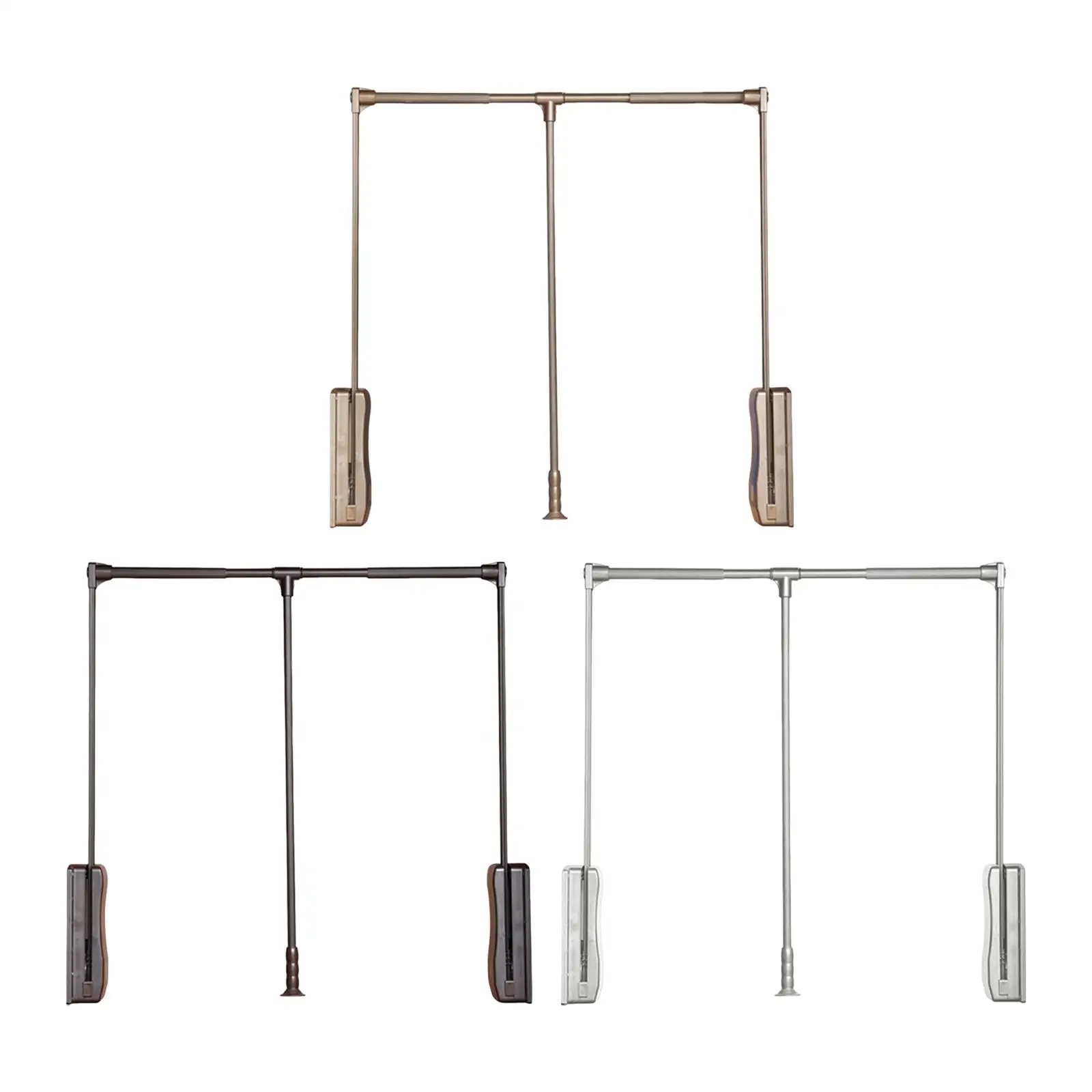 Pull Down Closet Rod Organizer Clothing Rack Ergonomic Heavy Duty Aluminum Alloy Accessory Adjustable Width Wardrobe Hanger
Pull Down Closet Rod Organizer Clothing Rack Ergonomic Heavy Duty Aluminum Alloy Accessory Adjustable Width Wardrobe Hanger
