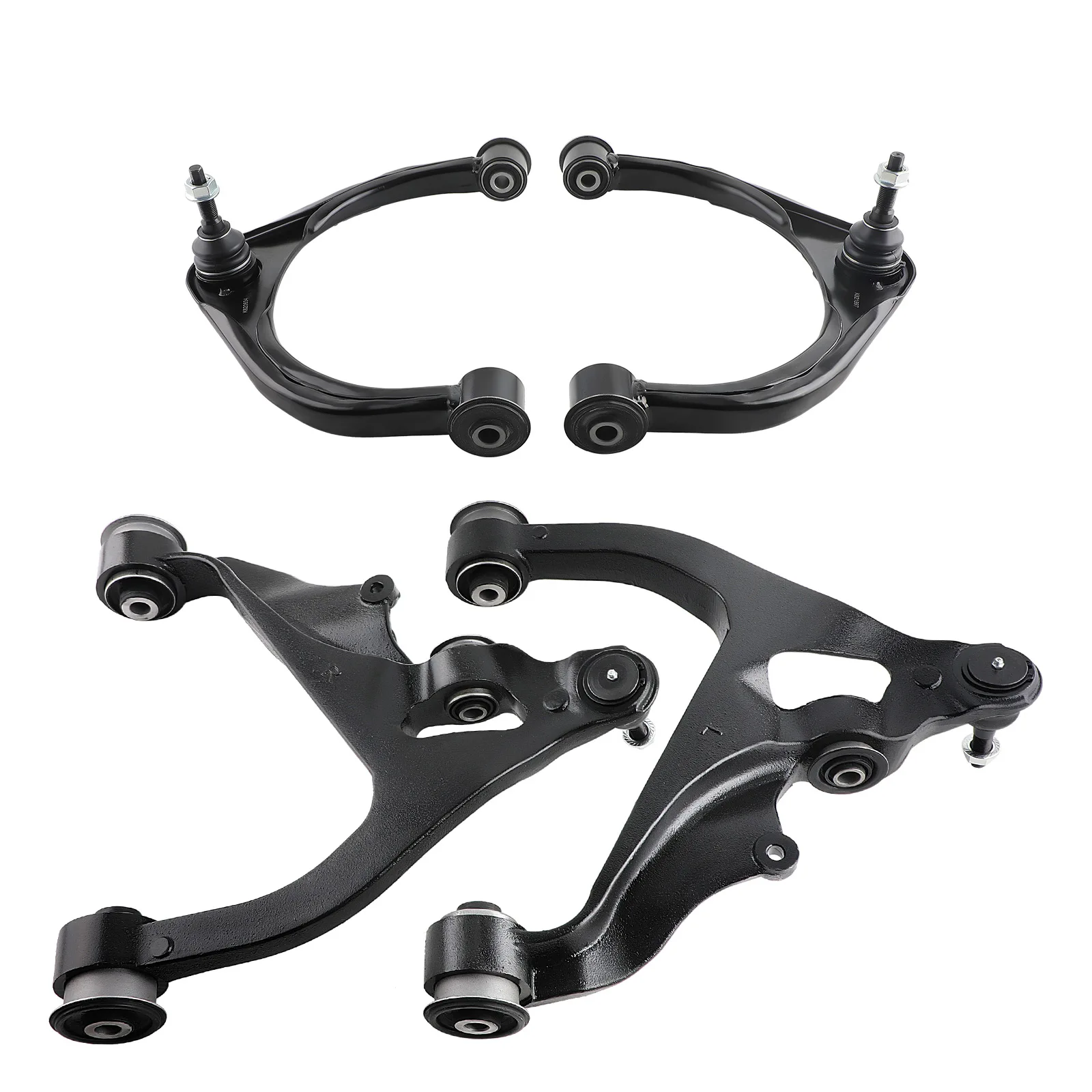 MaXpeedingrods Front Upper & Lower Control Arms W/ball Joints Kit For Ram 1500 2013 - 2018 2WD
MaXpeedingrods Front Upper & Lower Control Arms W/ball Joints Kit For Ram 1500 2013 - 2018 2WD