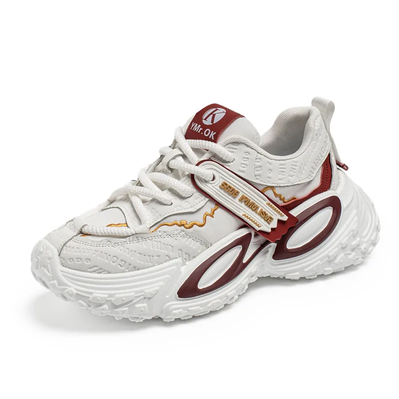 Новая мужская повседневная обувь, модная спортивная обувь большого размера на толстой подошве, увеличивающая рост, мужские кроссовки для бега в стиле панк.
Новая мужская повседневная обувь, модная спортивная обувь большого размера на толстой подошве, увеличивающая рост, мужские кроссовки для бега в стиле панк.