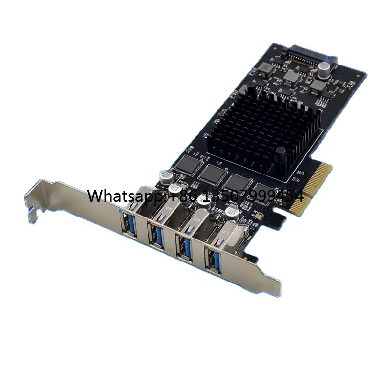 Internal PCIe X4 Four-Channel USB3.2 Type-A High-Speed Expansion Card ST686/SE-U3A3042-1C Network FC in Stock
Internal PCIe X4 Four-Channel USB3.2 Type-A High-Speed Expansion Card ST686/SE-U3A3042-1C Network FC in Stock