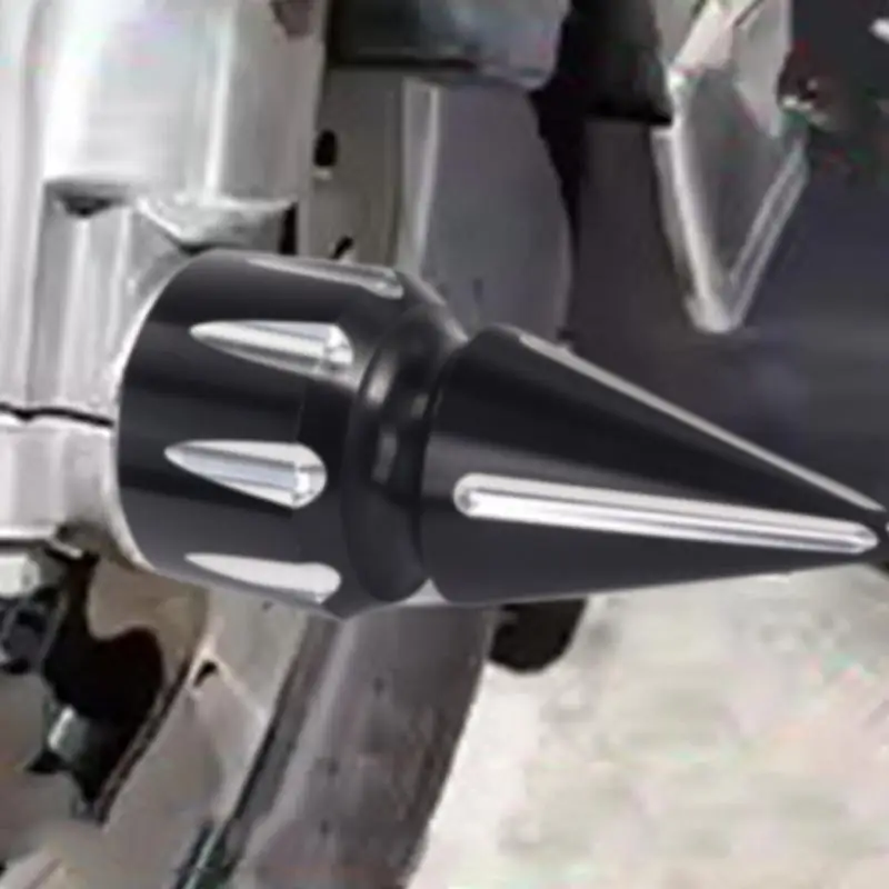 02DE Motorcycle Front Axles Decorative Nut Covers Aluminum Spikes Designs Bike Axles Caps Stylish Upgrades Suitable For Bikes
02DE Motorcycle Front Axles Decorative Nut Covers Aluminum Spikes Designs Bike Axles Caps Stylish Upgrades Suitable For Bikes