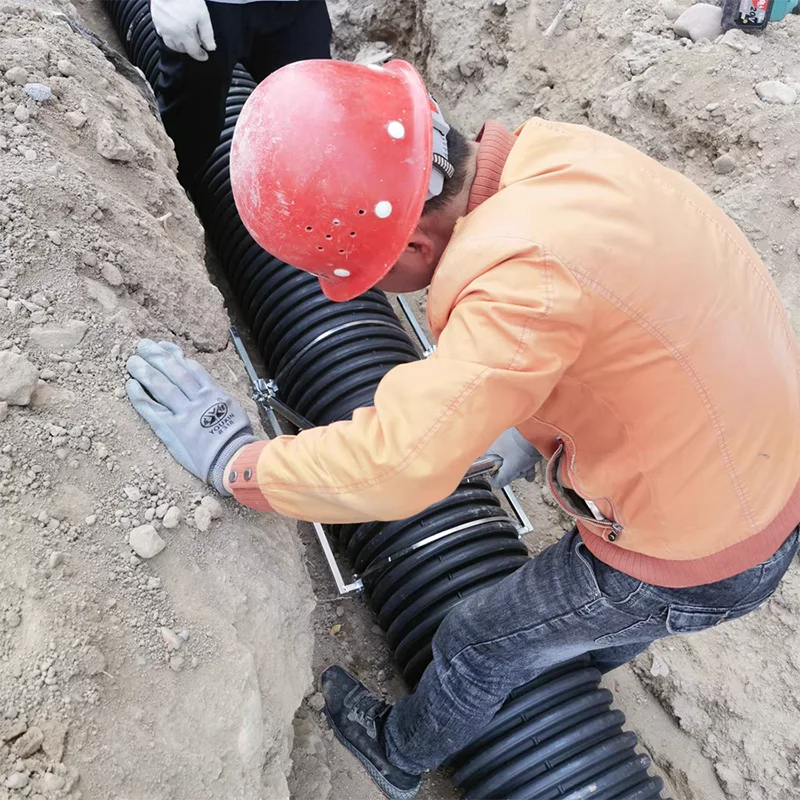 Corrugated Pipe Tensioner Pipe Puller Universal Thickened Hdpe Fixed Pipe Connector 200-800 Universal Installation Artifact
Corrugated Pipe Tensioner Pipe Puller Universal Thickened Hdpe Fixed Pipe Connector 200-800 Universal Installation Artifact